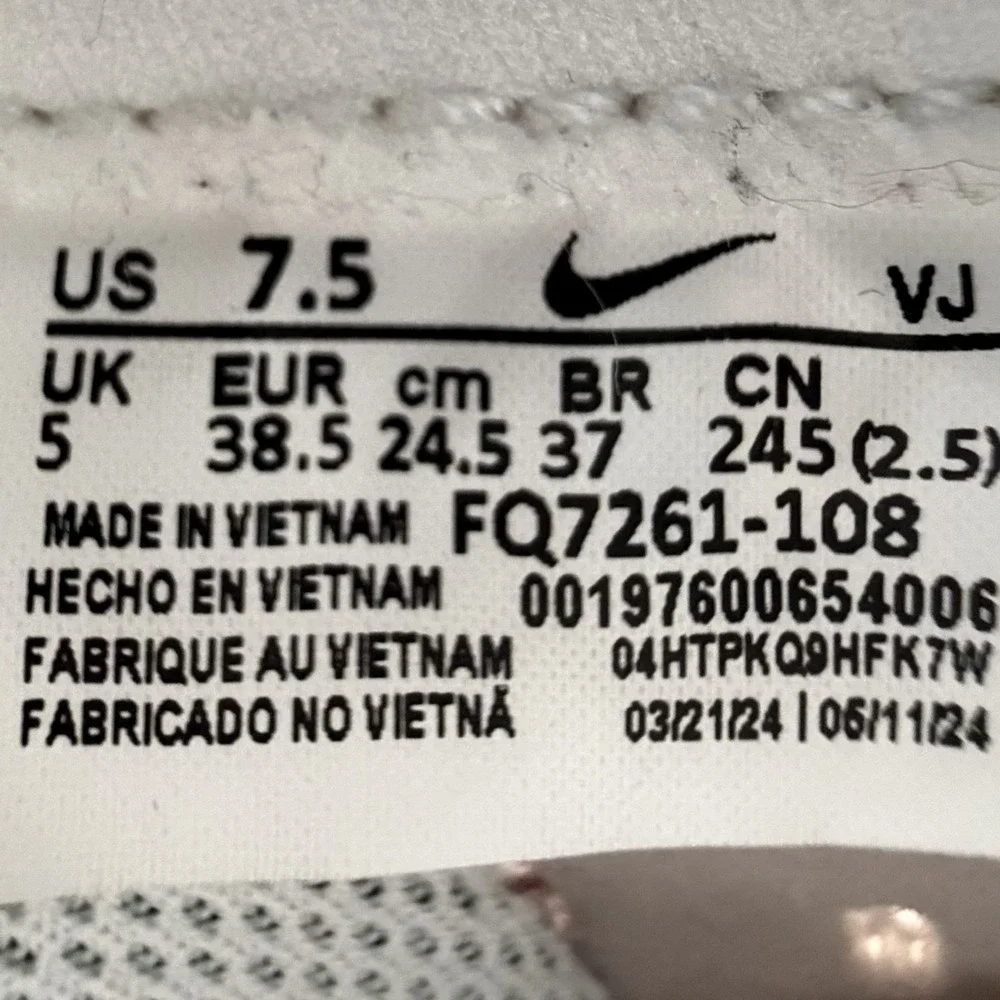 Nike Pegasus Plus White Platinum Violet Bronze W - FQ7261-108